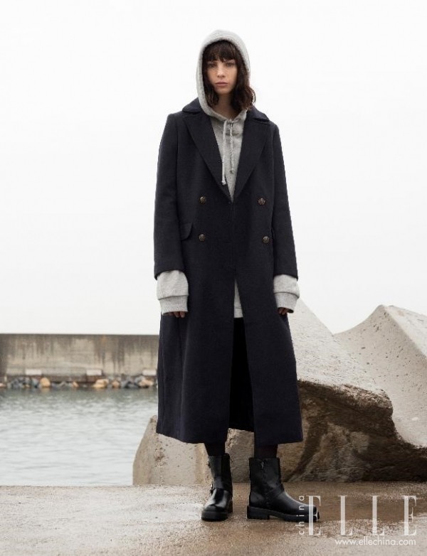 PULL&BEAR 2016 new overcoat for fall/winter series